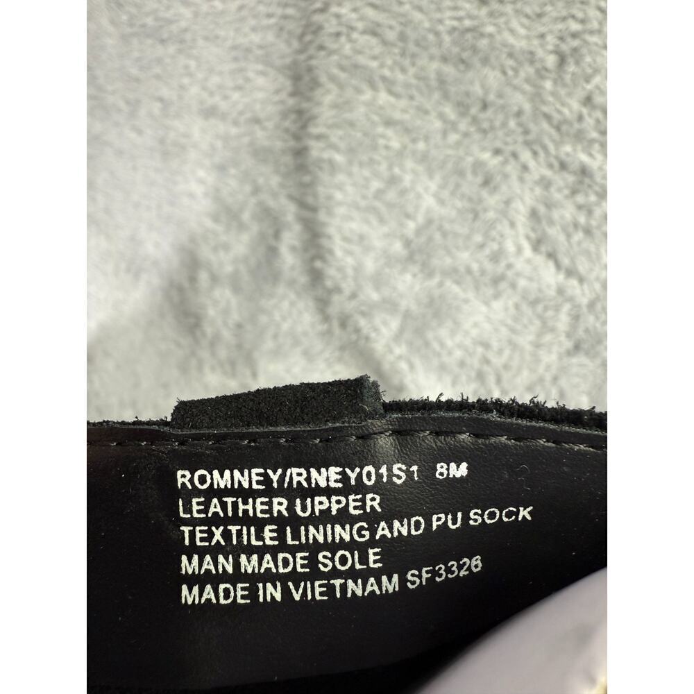 Steve Madden Romney Ankle Boots Women's Black Suede Bootie Size 8 M Pull On - Picture 9 of 12